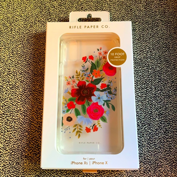 🆕 Rifle Paper Co iPhone Xs/X Case